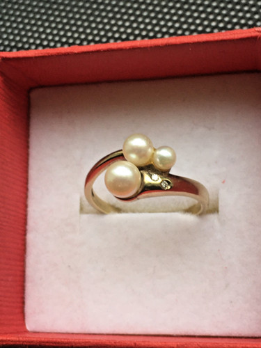 Goldring 333 1ct diamant - 333, +